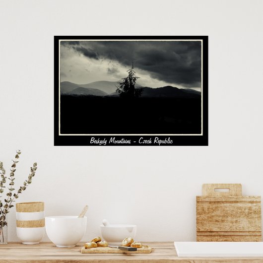 Beskydy Mountains, Tsjechië (Poster) Poster (Keuken)