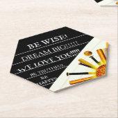 BESLAG OP ZONDAG! KARTONNEN ONDERZETTERS (Schuin)