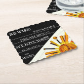 BESLAG OP ZONDAG! KARTONNEN ONDERZETTERS (Gebogen)