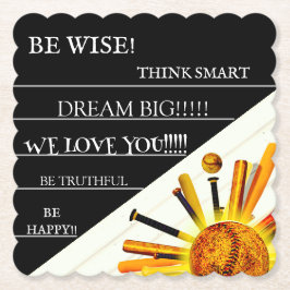 BESLAG OP ZONDAG! KARTONNEN ONDERZETTERS