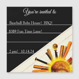 BESLAG OP ZONDAG! MAGNETISCHE UITNODIGING