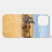 BESLAG VAN ANTELOPEN OP HET GRASGEBIED Case-Mate iPhone CASE (Achterkant (horizontaal))