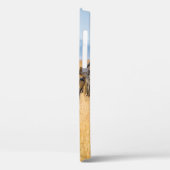 BESLAG VAN ANTELOPEN OP HET GRASGEBIED Case-Mate iPhone CASE (Achterkant / Links)