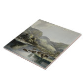 Beslagen van Bison en Elk op de Upper Missouri, pl Tegeltje (Zijkant)