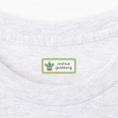 Beslekte Cactus voegen naam toe Labels (Aangebracht)