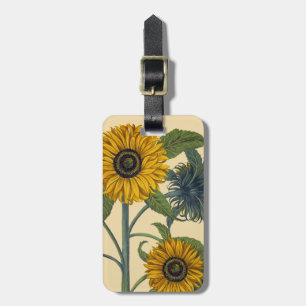 Besler: Zonnebloem Bagagelabel