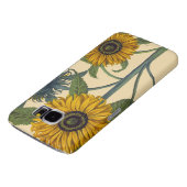 Besler: Zonnebloem Case-Mate Samsung Galaxy Hoesje (Onderkant)