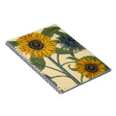 Besler: Zonnebloem Notitieboek (Rechterzijde)
