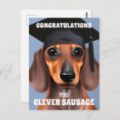 Besleurde worst briefkaart (Voorkant / Achterkant)