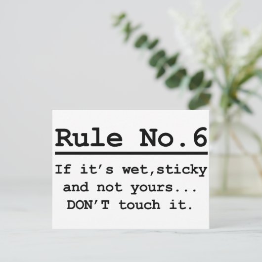 Beslis Nr 6 Briefkaart (Staand voorkant)