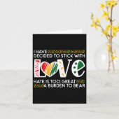 Beslis Stick Love Milk Black Geschiedenis Melanin  Kaart (Gele Bloem)