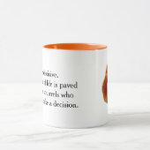 Beslissen - Eekhoorn Mok (Midden)