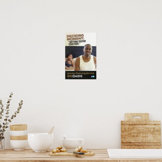 Beslissend moment: Derrick Poster (Keuken)