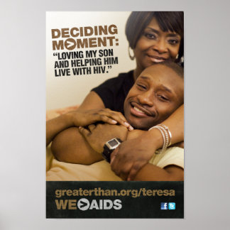 Beslissend moment: Poster Teresa