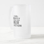 BESLISSING BEER SELECTIE MATGLAS BIERPUL (Voorkant links)