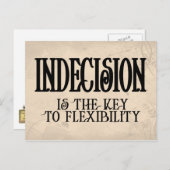 Beslissing Briefkaart (Voorkant / Achterkant)