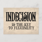 Beslissing Briefkaart (Voorkant)