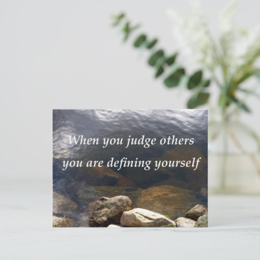 Beslissing Briefkaart (Staand voorkant)