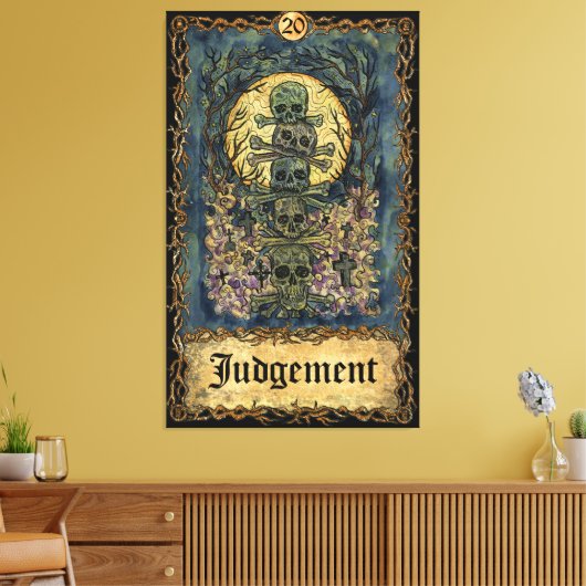 Beslissing Canvas Afdruk (Insitu (Woonkamer))