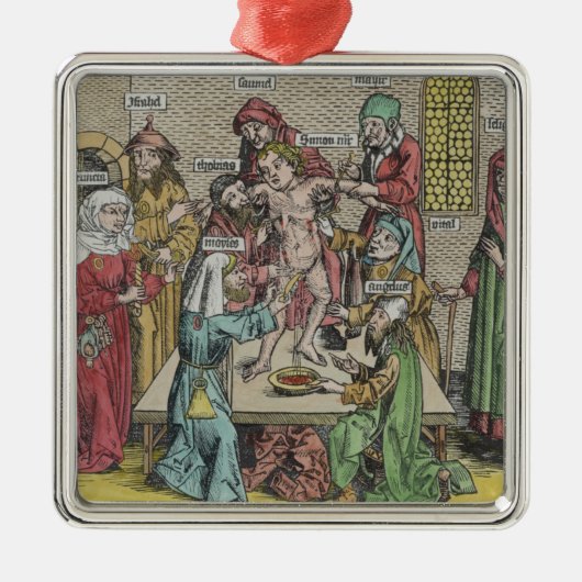 Beslissing Metalen Ornament (Voorkant)