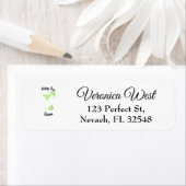 Beslissingen maken met Margarita Glass Etiket (Insitu)