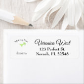 Beslissingen maken met Margarita Glass Etiket (Insitu)