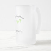 Beslissingen maken met Margarita Glass Matglas Bierpul (Voorkant rechts)