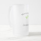 Beslissingen maken met Margarita Glass Matglas Bierpul (Voorkant links)