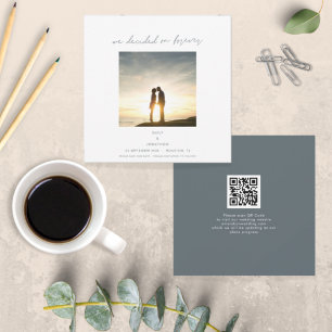 Beslissingen op de Forever Code van de Foto QR spa Save The Date