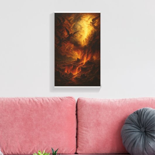 Beslissingsdag Canvas Afdruk (Insitu (Woonkamer))