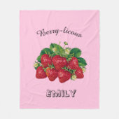 besliste fleece deken (Voorkant)