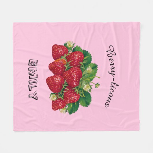 besliste fleece deken (Voorkant (Horizontaal))