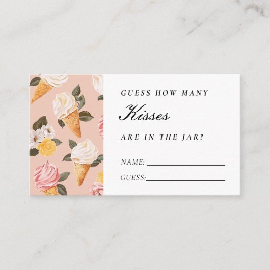 Besloot hoeveel kussen Vrijgezellenfeest Informatiekaartje (Voorkant)