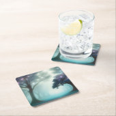 Besloten bos kartonnen onderzetters (Insitu)