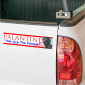 Besluit 2020 - Palantine Wij zijn het volk Bumpersticker (Op Truck)