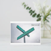 BESLUIT BRIEFKAART (Staand voorkant)