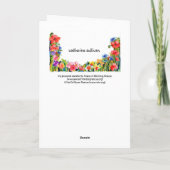 besluit om blij gevouwen Wenskaart te zijn Kaart (Achterkant)