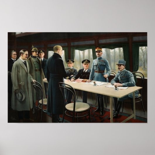Besluit van 11 november 1918 - WWI Poster (Voorkant)