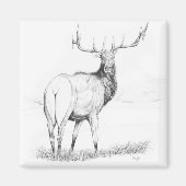 Besluiteloosheid - Elk Magnet (Voorkant)