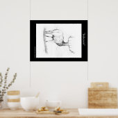 Besluiteloosheid ~ Elk Poster (Keuken)