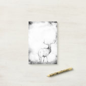 besluiteloosheid in de mist post-it® notes (Op bureau)