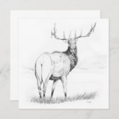 besluiteloosheid - uitnodiging van 5,25 x 5,25 inc (Voorkant / Achterkant)