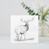 besluiteloosheid - uitnodiging van 5,25 x 5,25 inc (Staand voorkant)