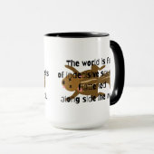 besluiteloze eekhoorn mok (Voorkant rechts)