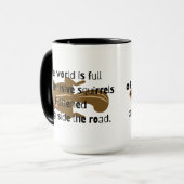 besluiteloze eekhoorn mok (Voorkant links)