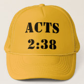 Besluiten 2:38 trucker pet (Voorkant)