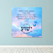 Besluiten 4:12 canvas afdruk (Insitu (Houten vloer))