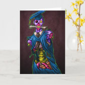 Besmette Afstuderen Kaart (Gele Bloem)