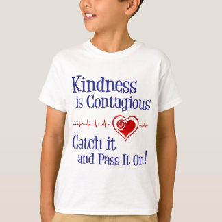 besmettelijke, blauw van de marine t-shirt