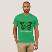 Besmetting op nierziekte - Botervlieg van hoop T-shirt (Voorkant volledig)